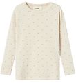 Lil´Atelier Bluse - Rib - NmfGago - Noos - TurtleDove Heart