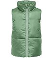 Kids Only Padded Gilet - Reversible - KogNewRicky - Hedge Green/