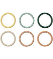 Liewood Diving Rings - 6-Pack - Calisto - Garden Green Multi Mix