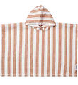 Liewood Badponcho - Paco - White/Toscana Rose