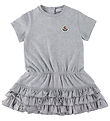 Moncler Dress - Grey Melange w. Ruffles