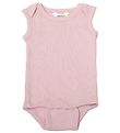 Joha Romper mouwloos - Rib - Dusty Roze