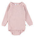 Joha Romper l/s - Rib - Dusty Roze