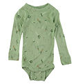 Joha Bodysuit l/s - Bamboo - Light Green w. Tool