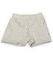 Joha Shorts - Dusty Green/White Stipet