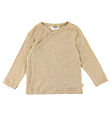 Joha Blouse - Wol/Zijde - Beige