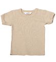 Joha T-shirt - Rib - Beige