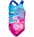 Speedo Swimsuit - Digital Printed - Pink/Blue