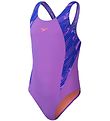 Speedo Swimsuit - Hyperboom SPlice Muscleback - Blue/Pink