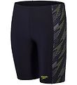 Speedo Badehose - Hyperboom Panel Jammer - Schwarz/Gelb