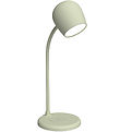 Kreafunk Lamp w. Charger + Speaker - Ellie - Dusty Olive