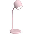 Kreafunk Lamp w. Charger + Speaker - Ellie - Dusty Rose