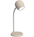 Kreafunk Lamp w. Charger + Speaker - Ellie - Ivory Sand