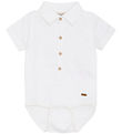 Minymo Skjortbody - k/ - Bright White