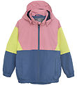 Color Kids Lightweight Jacket - Colorblock - Foxglove
