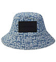 Little Marc Jacobs Bucket Hat - Denim Blue w. Print