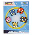 Pendentif Crocs - Sonic Le Hérisson - 5 Pack
