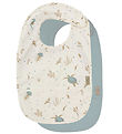 Cam Cam Bibs w. Pocket - PU - 2-Pack - Sea Garden