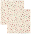Cam Cam Spucktücher - 72x72 cm - 2er-Pack - Beeren
