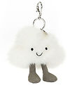 Jellycat Nyckelring - 15x13 cm - Amuseable Cloud Bag Charm