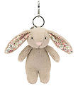 Jellycat Keychain - 17x4 cm - Blossom Beige Bunny Back Charm