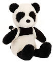 Jellycat Gosedjur - 22x10 cm - Ryggsck Panda