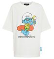 Emporio Armani T-Shirt - Weiß m. Schlumpf