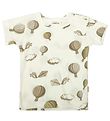 Joha T-shirt - Bamboo - Off White w. Balloon