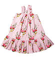 Christina Rohde Dress - Pink w. Flowers