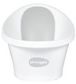 Shnuggle Badewanne - Baby - Weiß m. Grau