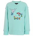 Emporio Armani Sweatshirt - Sabbia Antigua w. Smurfs