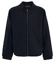 Emporio Armani Cardigan - Navy m. Logostreep