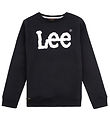 Lee Sweatshirt - Wackelige Grafik - Schwarz