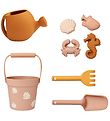 Liewood Beach Set - Silicone - 8 Parts - Florence - Shell/Pale T