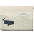 Liewood Soft Book - Addie - It Comes In Waves - Whale Blue