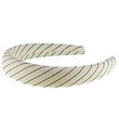 By Stær Hairband - Stinna - White/Green
