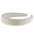 By Stær Hairband - Stinna - White/Brown
