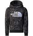 The North Face Hoodie - Peak Print - Asphalt Grey Bouldering