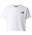 The North Face T-shirt - Crop Simple Dome - White