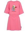 Emporio Armani Kleid - Rosa m. Schlumpfine