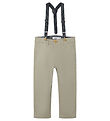 Name It Trousers w. Suspenders - Chino - NmmRyan - Pure Cashmere