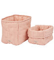 MarMar Storage Baskets - 2-Pack - Soft Cheek Stripe
