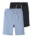 Name It Sweatshorts - NkmVermo - 2-pack - Chambray Blue