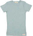 MarMar T-Shirt - Modal - Rib - Mlange pistache