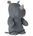 Maileg Soft Toy - Safari Friends - Rhino - Little - Blue/Sand