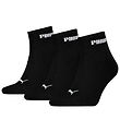 Puma Socks - 3-Pack - Quarter - Black
