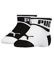 Puma Sokken - 2-pack - Tekst - Black/White