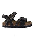 Name It Sandalar - NmfFiona - Svart glimmer