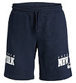 Jack & Jones Sweat Shorts - JpstCory - Navy Blazer