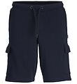 Jack & Jones Sweat Shorts - JpstBradley - Navy Blazer